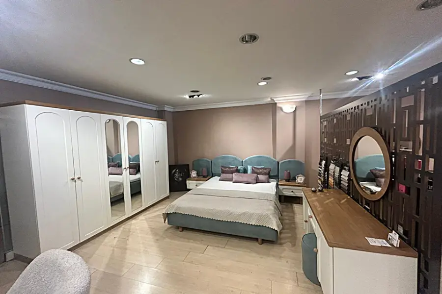 Meşe Detaylı Yatak Odası Takımı